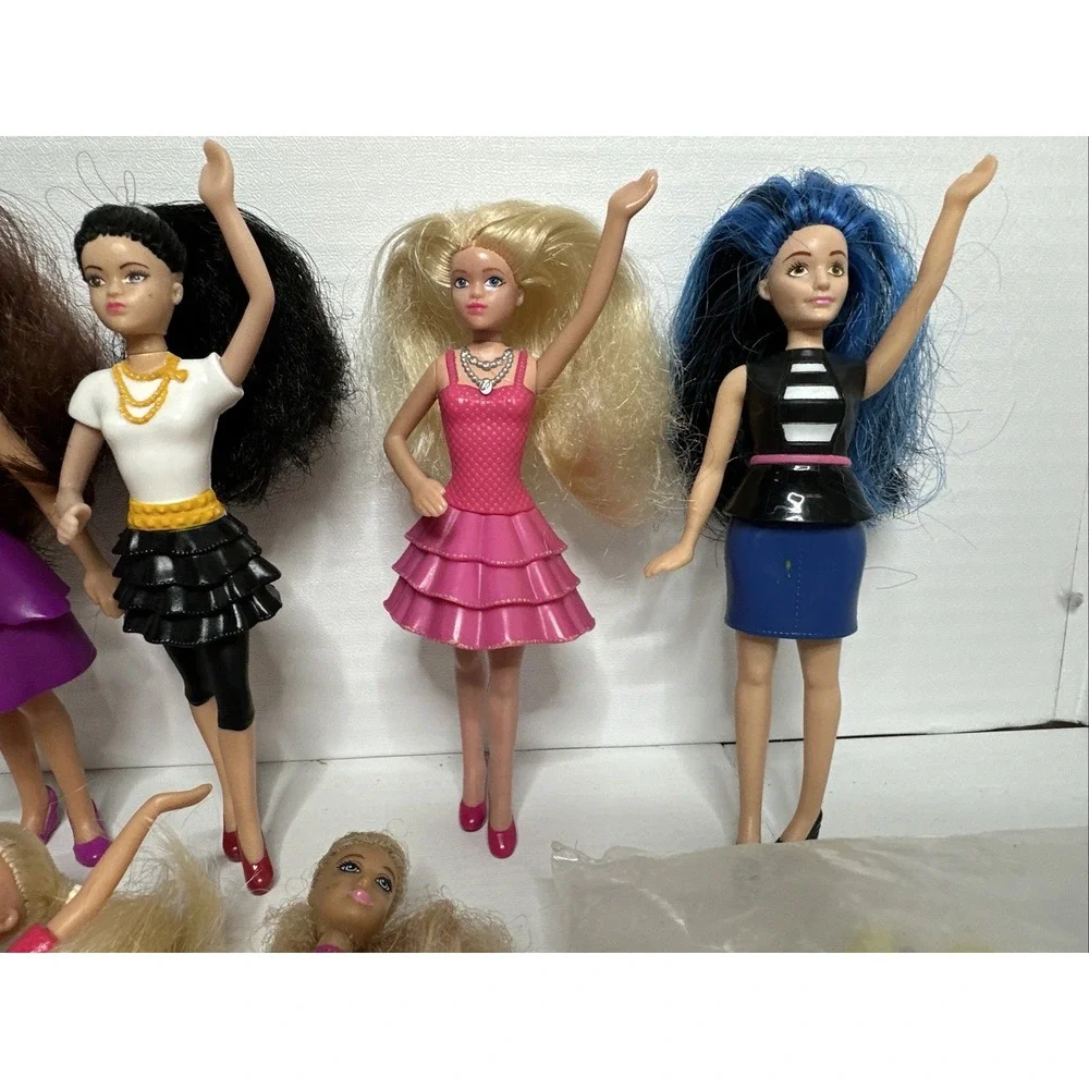 McDonald's Mattel Barbie Happy Meal Doll Toys Lot Of 16 Dolls Various Years